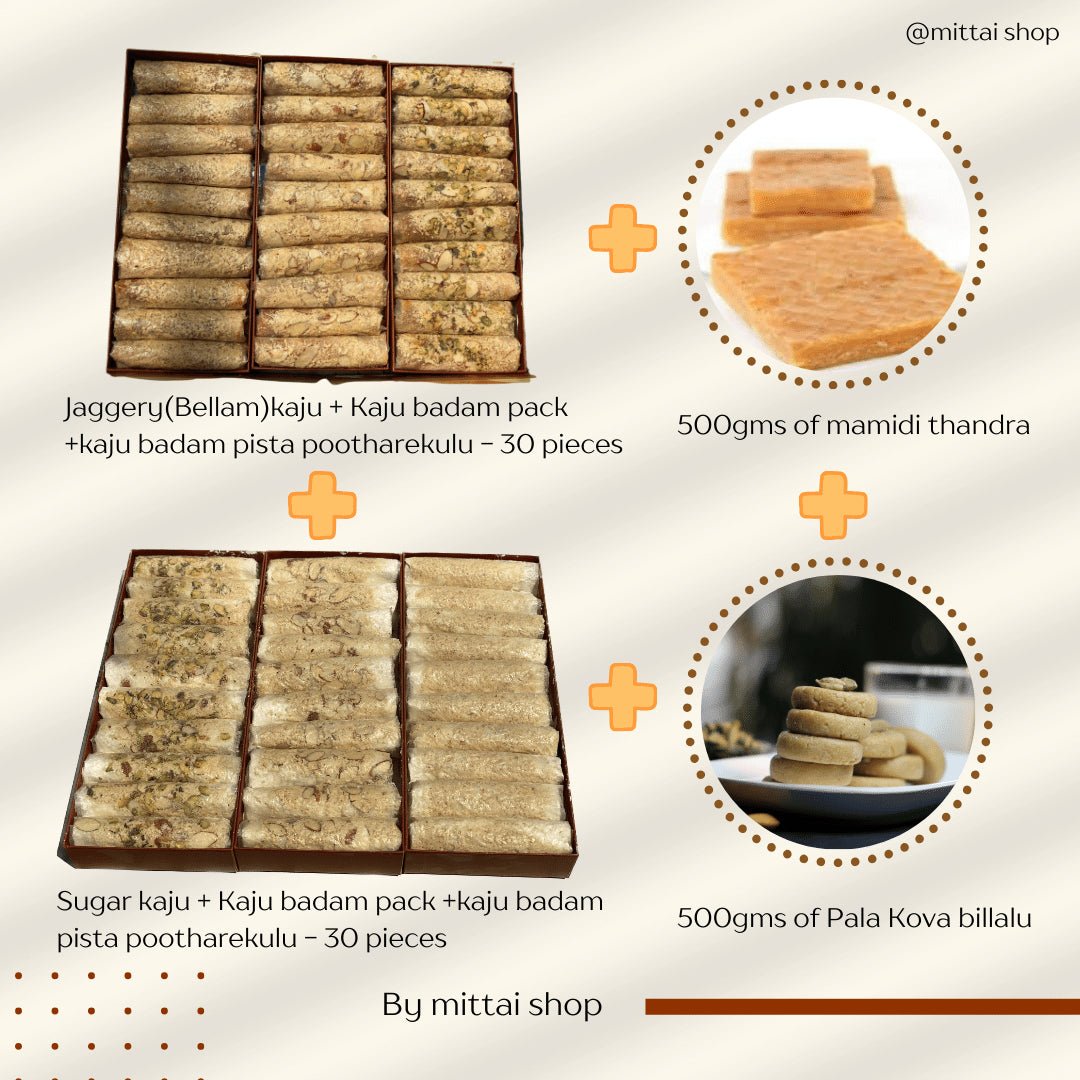 All in one sweets collection - Mittai Shop