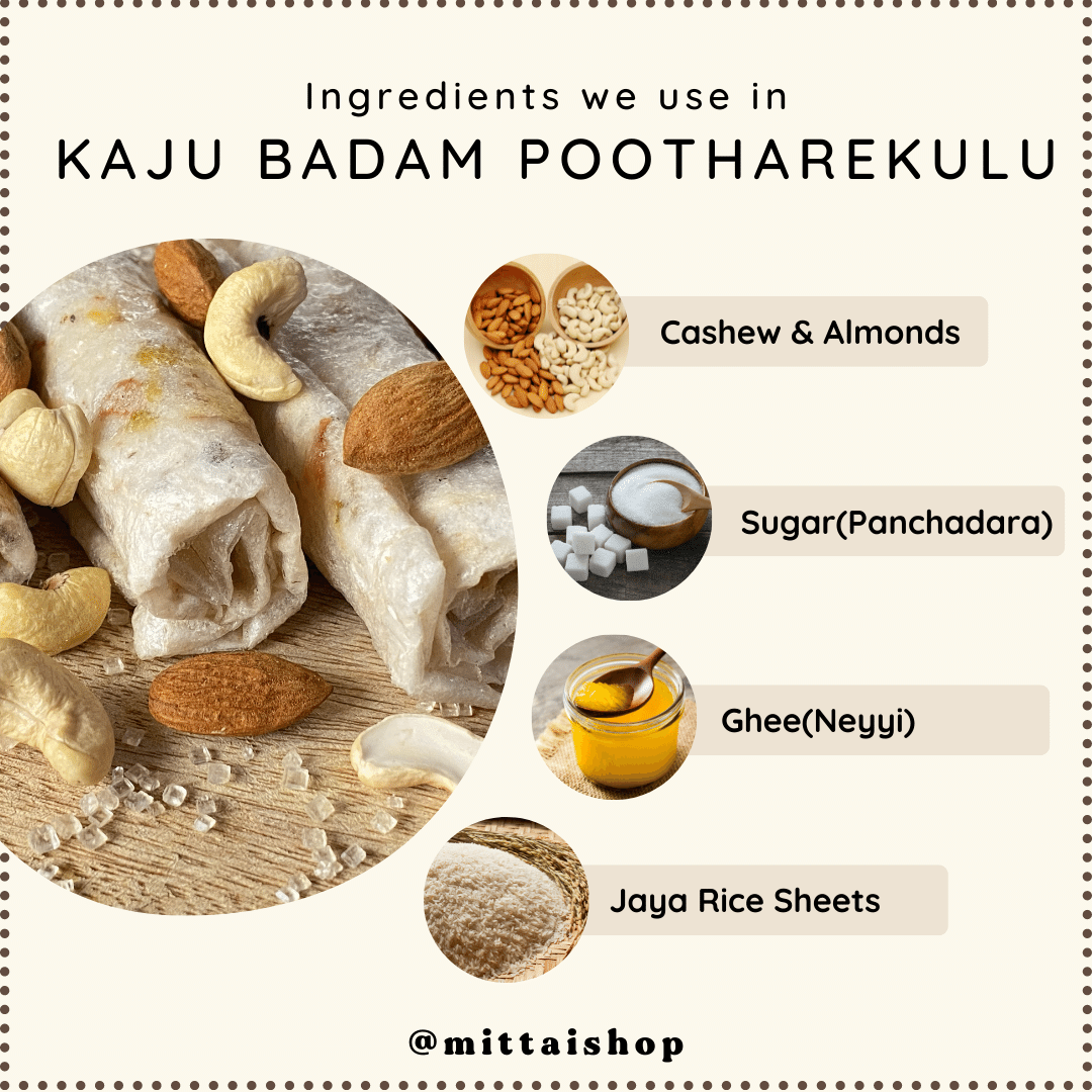 Atreypuram Putharekulu special package made for marriages and All Occasions - Mittai Shop