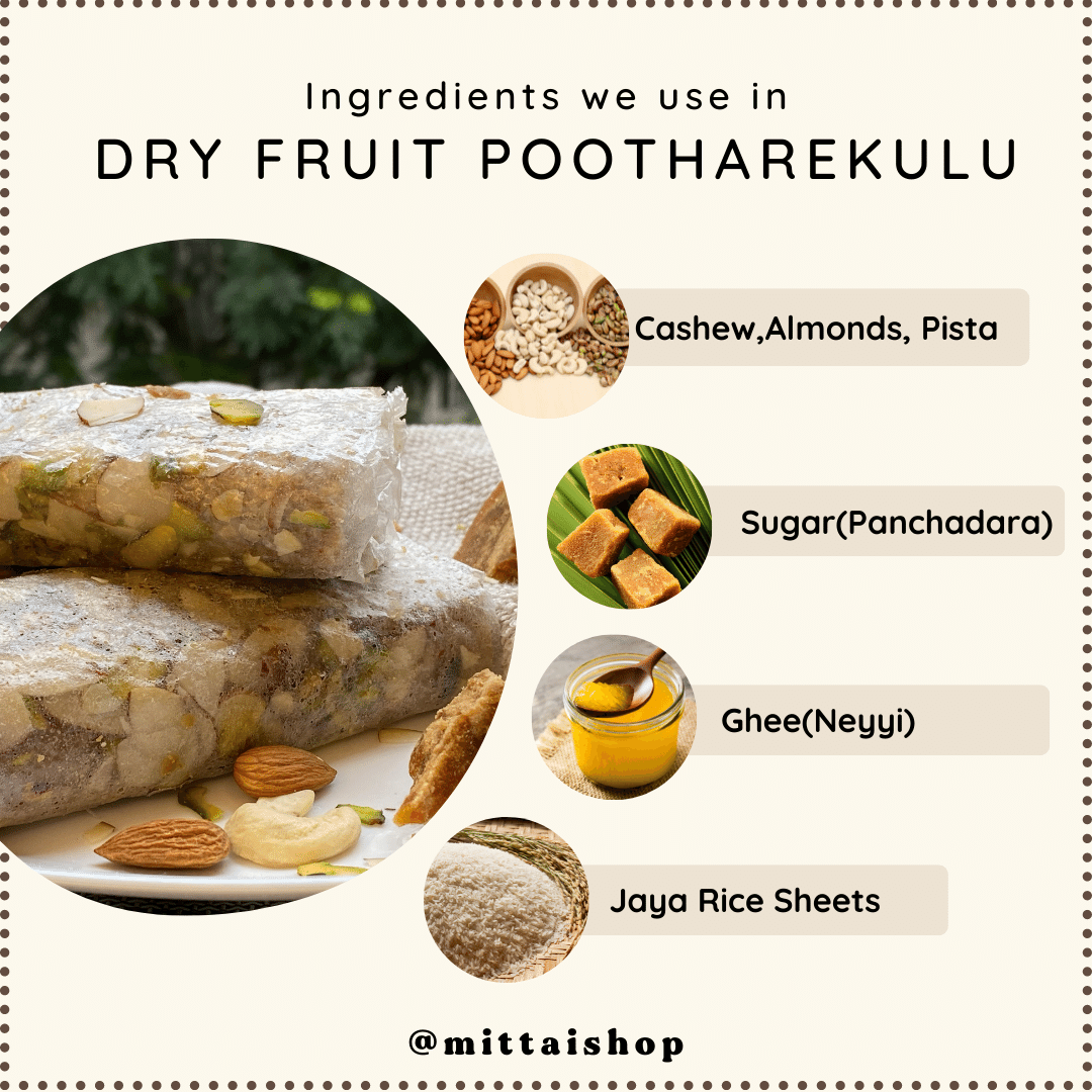 Atreypuram Putharekulu special package made for marriages and All Occasions - Mittai Shop