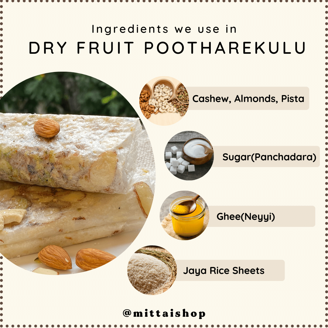 Atreypuram Putharekulu special package made for marriages and All Occasions - Mittai Shop