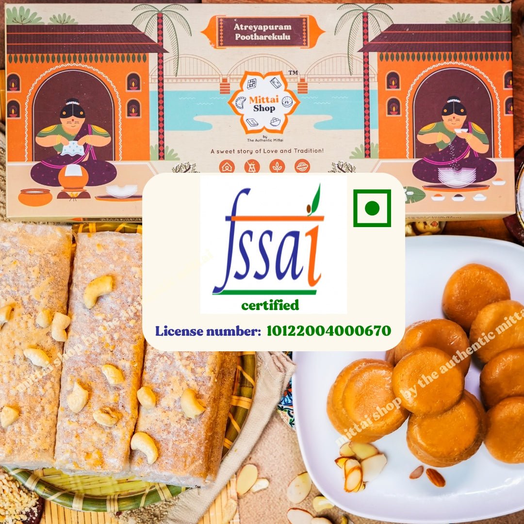 Jaggery Kaju Putharekulu & Kova Billalu Combo - Mittai Shop