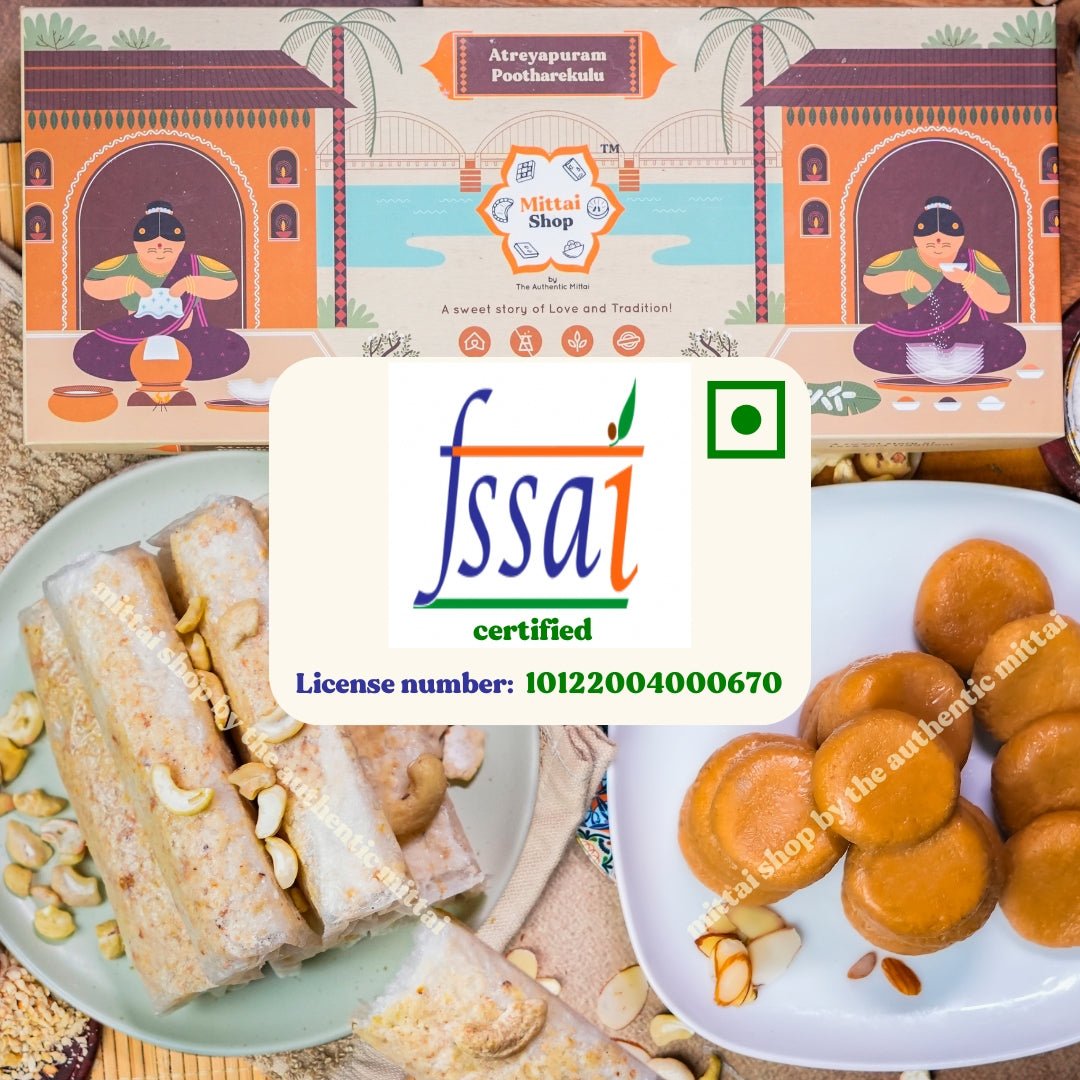 Sugar Kaju Putharekulu & Kova Billalu Combo - Mittai Shop