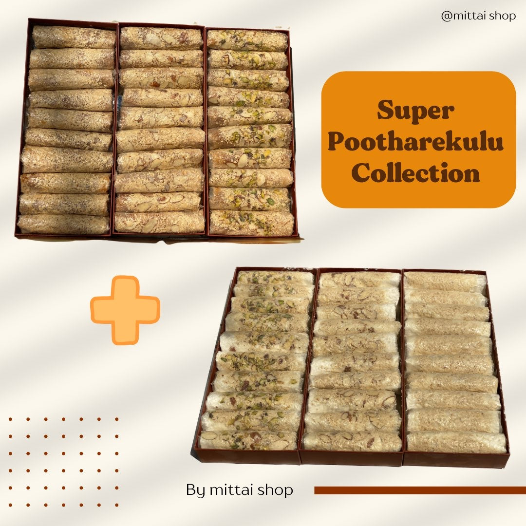 Super Pootharekulu collection