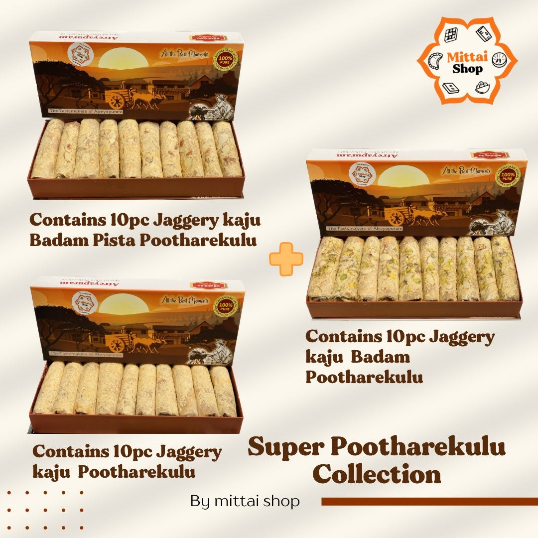 Super Pootharekulu collection