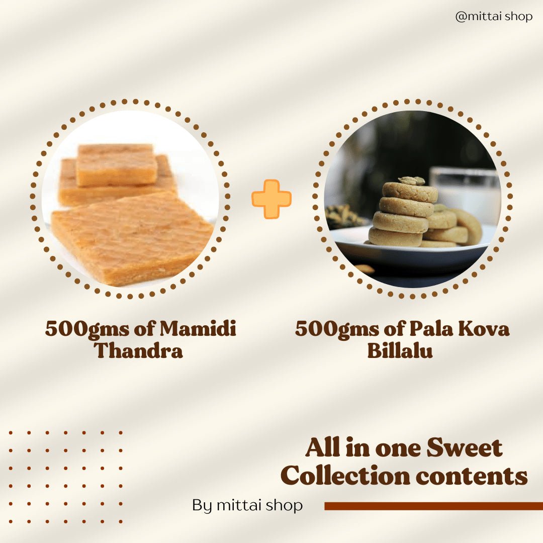 All in one sweets collection - Mittai Shop