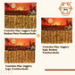 Three boxes of Jaggery Dry Fruit Papersweet labeled with their contents: 10pc Jaggery Kaju Badam Pista, 10pc Jaggery Kaju Badam, and 10pc Jaggery Cashew Papersweet