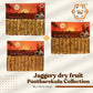 Three Mittai Shop Jaggery Dry Fruit Papersweet boxes of 10 pieces each - Kaju Badam Pista, Kaju Badam, and Kaju varieties, making up the Pack of 30 collection