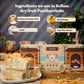 Ingredients used in Sugar Dry Fruit Papersweet: cashews, almonds, pistachios, sugar, ghee (neyyi), and jaya rice sheets, with the Mittai Shop packaging box